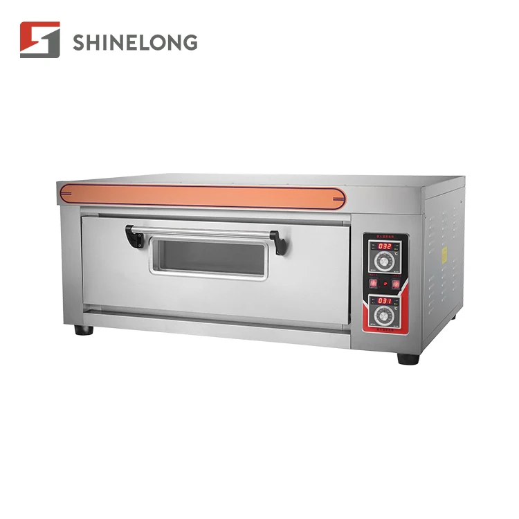 SHG-101 Competitive Price Industrial Single Deck Single Layers Gas Oven For Cake Bread Pizza Baking