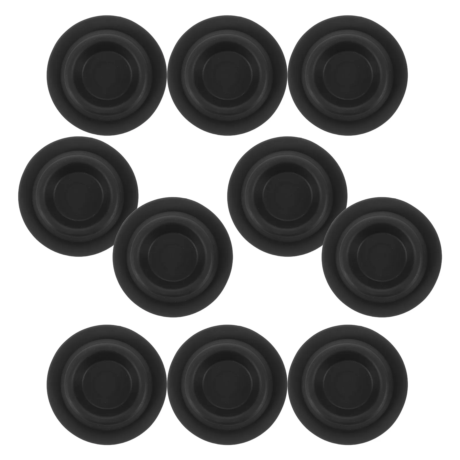 

10Pcs Rear Floor Pan Body Plugs Tailgate D Pillar Rubber Drain Plugs Car Interior Accessories Universal Car Floor Pan Drain Plug