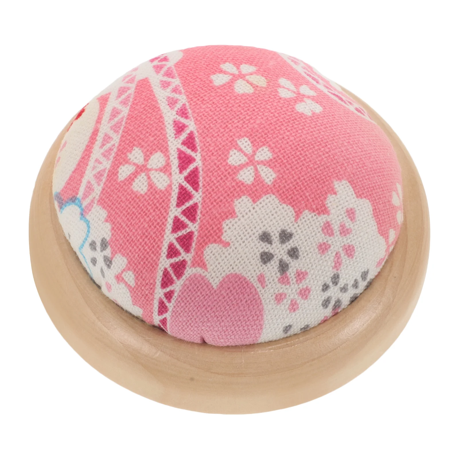 

Sewing Wooden Base Needle Insert Needles Accessory Delicate Pin Cushion Cushions for Cute Organizer Tomato Holder