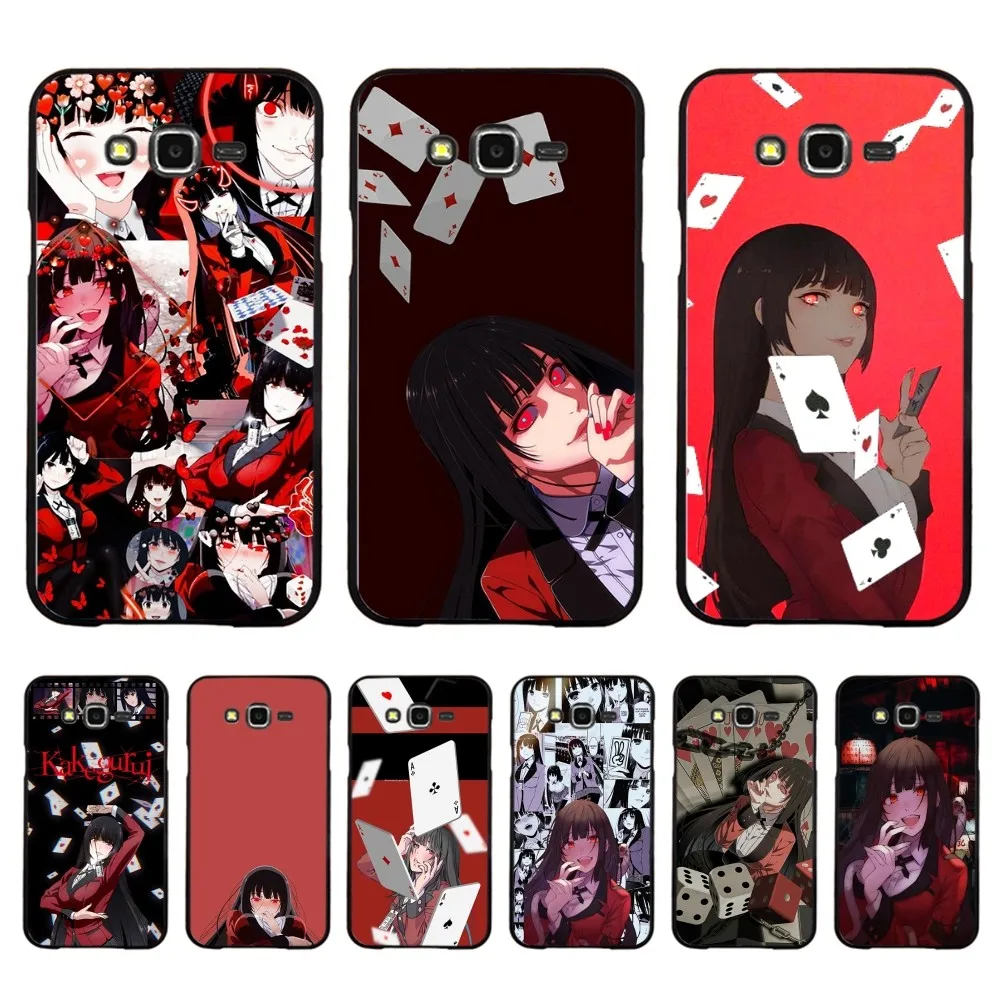 Japanese Anime Kakegurui Jabami Yumeko Phone Case For Samsung J 7 plus 7core J7 neo J6 plus prime J6 J4 J5 Mobile Cover