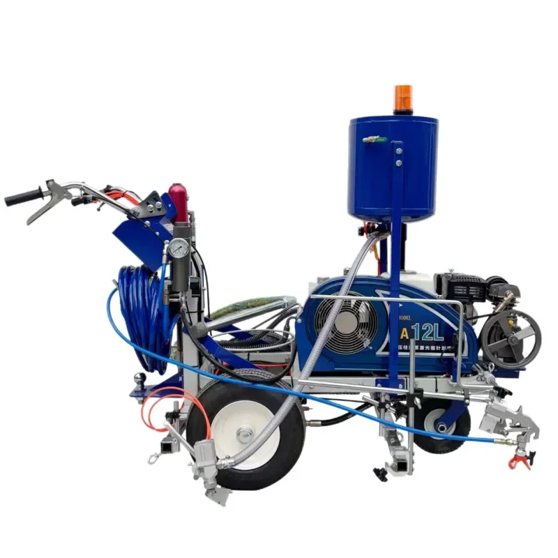 Cold Spray Marking Machine for Road Parking Lot School Line Drawing Driving School Paint Line Marking Equipment