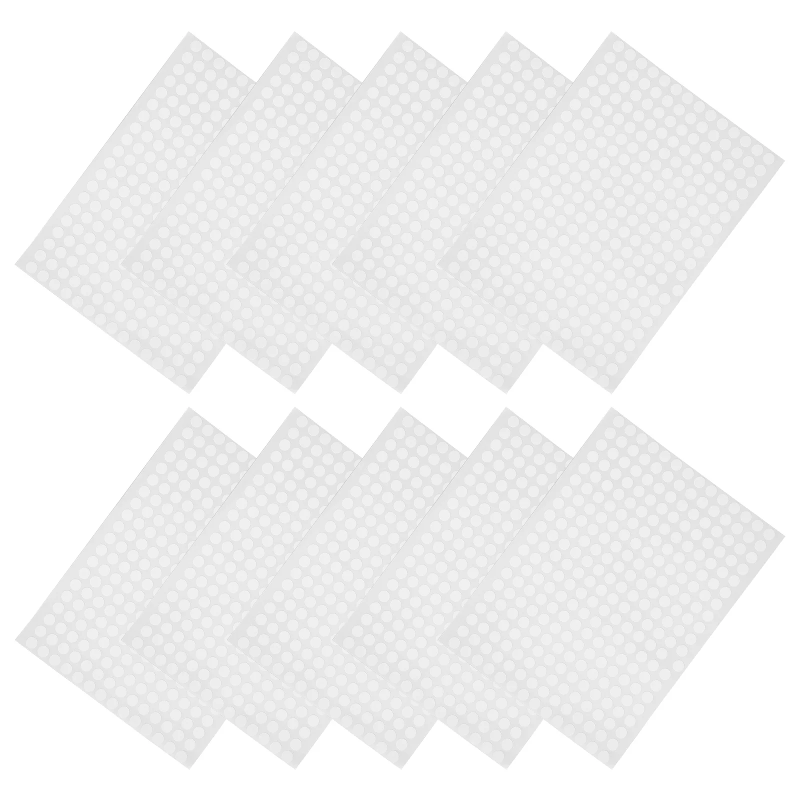 

2800pcs Round Sticker Labels 8mm Small Dot Colored Circle DIY Paper Sticky Home School Office Use No ResidueReusable Containers