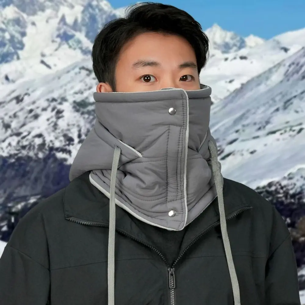 الدفء 3 في 1 الشتاء الدراجات قبعة يندبروف الباردة مقاومة الدافئة وشاح قناع الوجه سميكة الرقبة حماية لي فنغ قبعة التزلج