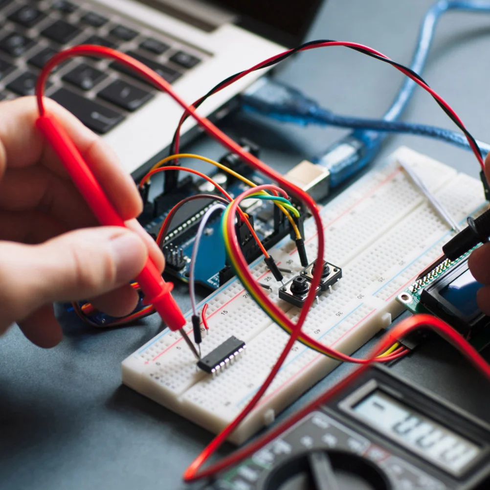 4 قطعة سلك توصيل الفونوغراف بولي كلوريد الفينيل موصلات اختبار النحاس كابل الدائرة المعزول المهنية القرص الدوار سلك أرضي مكافحة لحم