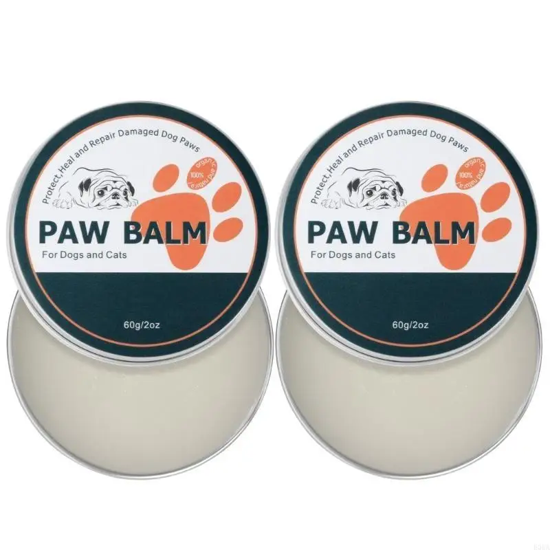 Natural Ingredient Pet Paw Balm for Crack Skin Non Greasy Pet Moisturizing Cream 