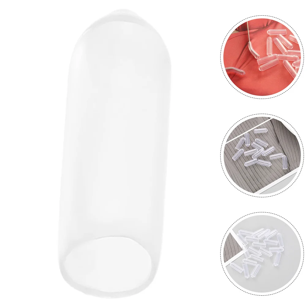 

100Pcs Plastic Headband End Caps Hairband Replacement Small Soft Covers Comfortable Hair Band Tips for DIY Accessories