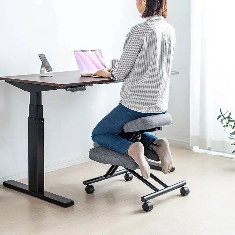 

Kneeling Chair - Home Office Ergonomic Computer Desk Stool Active Sitting Relieving Back And Neck Pain Amp Improving Postu WRXYH