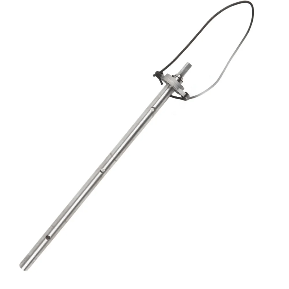 Ice Fishing Winter Fishing Ice Auger Extension Connecting Rod Anti-drop Safety Feature Ice Auger Ergonomic Grip