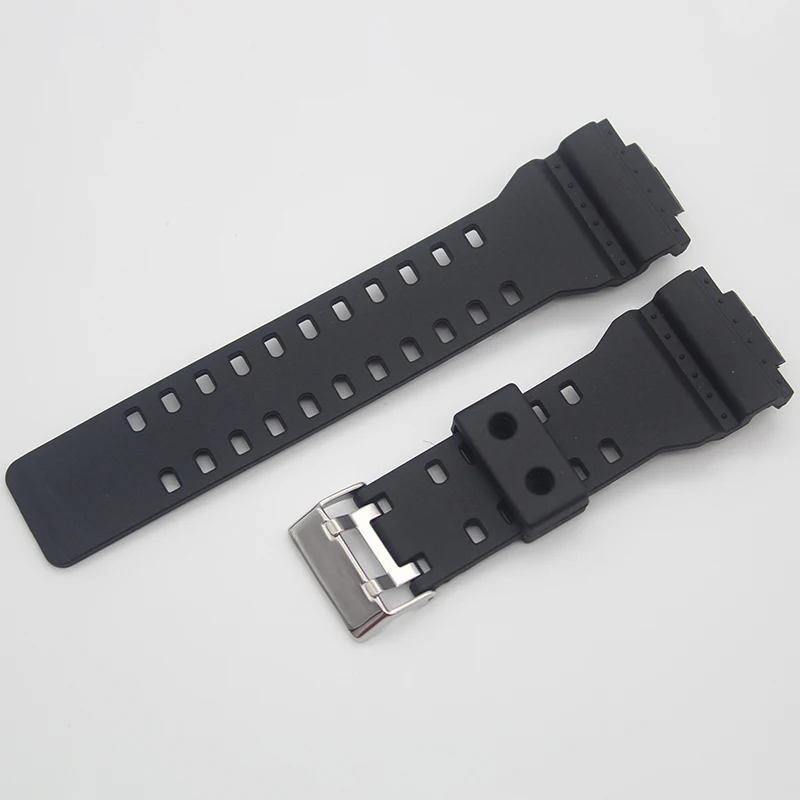 GA700 Watch band Men Silicone Strap Buckle for shock Resin strap Series GA700 Rubber Sports strap 16mm