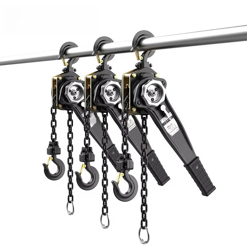 Hand-pulled Hoist Lifting Chain Hand-pulled Hoist Hand-shaken Tightener  1.5ton 0.75ton