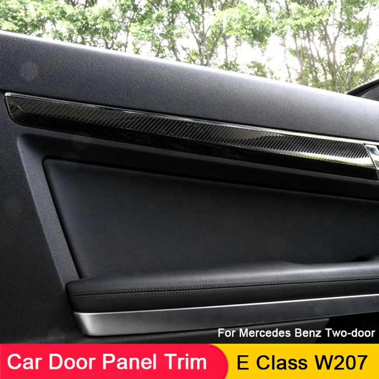 

For Mercedes Benz E Class Coupe W207 C207 2010 2011 2012 2013 2014-2016 Car Inner Door Handle Trim Strips Seat Adjustment Panel