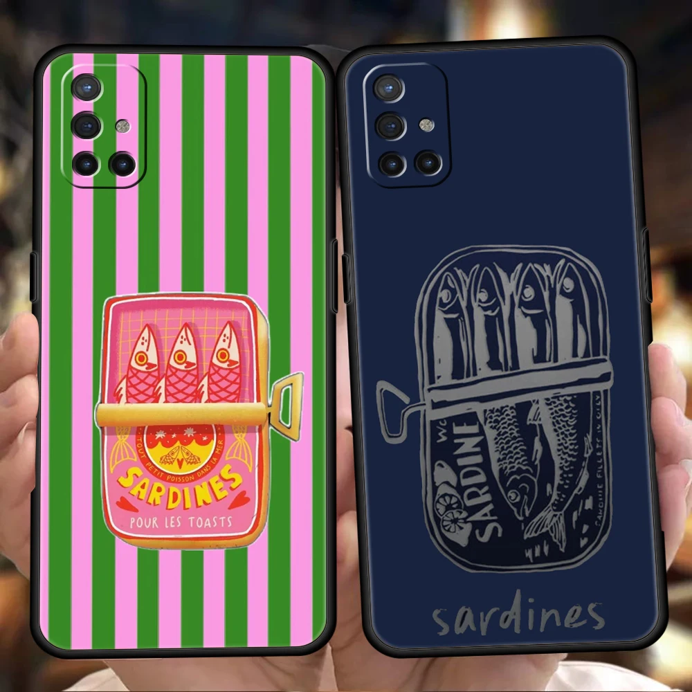 Phone Case For OnePlus 15 13 12 11 10 9 Pro 15T 13T 15R 13R 12R 11R 10R 9RT 8T 7T Nord 2T CE 2 3 5G Cover Sardine Lobster Fish