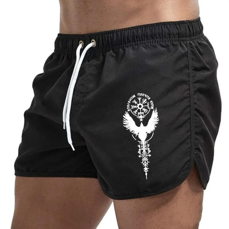 

Drawstring Ventilate Daily Quality Men's Quick Drying Beach Shorts Elastic Waist Pockets Summer Gym Surf Shorts Casual Outdoors