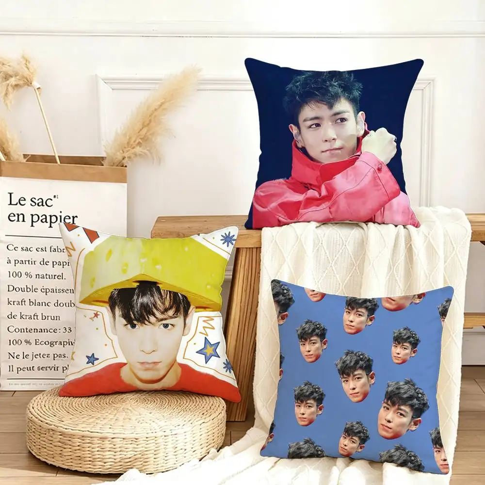 Pop Singer Choi S-Seung HyunS Various Sizes Square Pillow Case For Car Home Bedchamber Decor