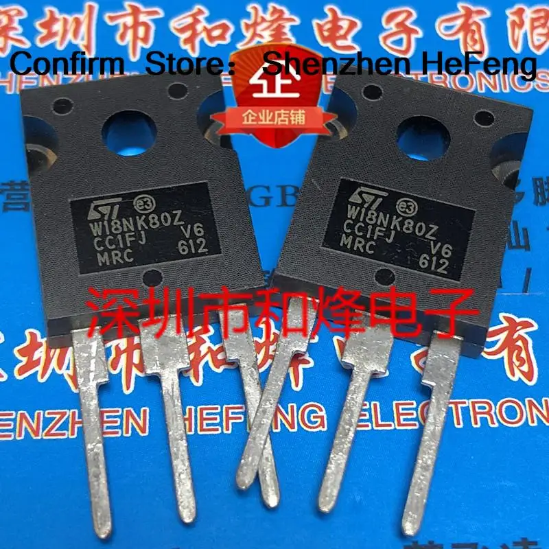 5PCS-10PCS W18NK80Z STW18NK80Z  TO-247 800V 18A  Really Stock Best   Transistor   Quick Delivery