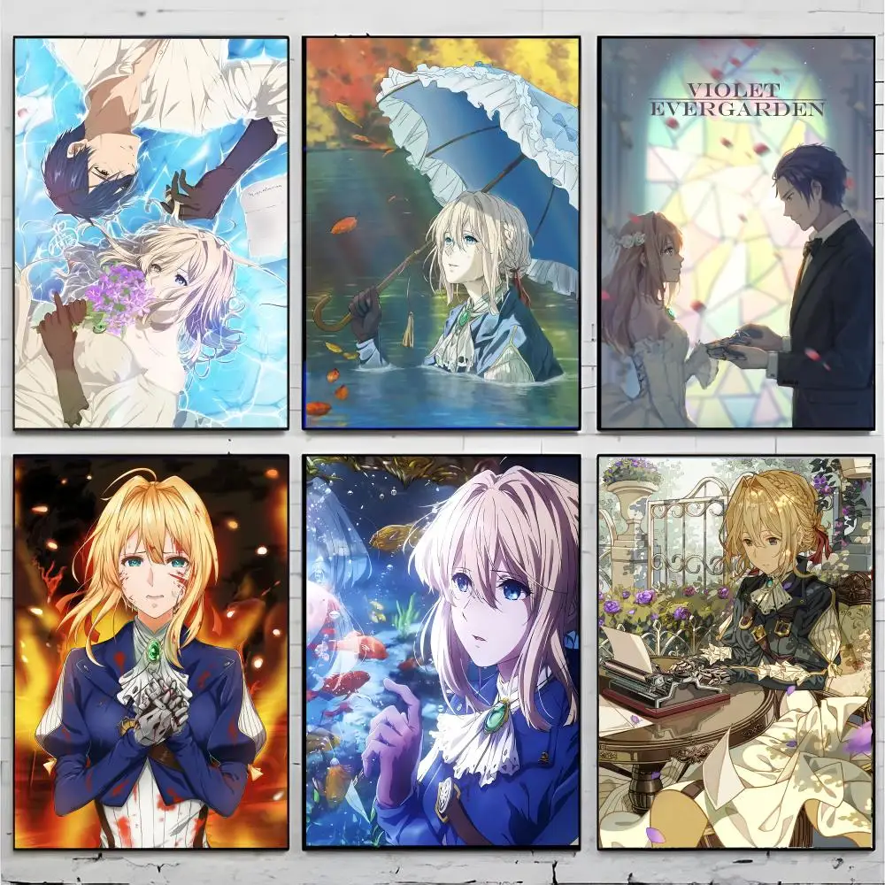 Ethereal V-Violet Evergarden Poster Premium Decor Art & Gift for Household Lounge Home Ornaments