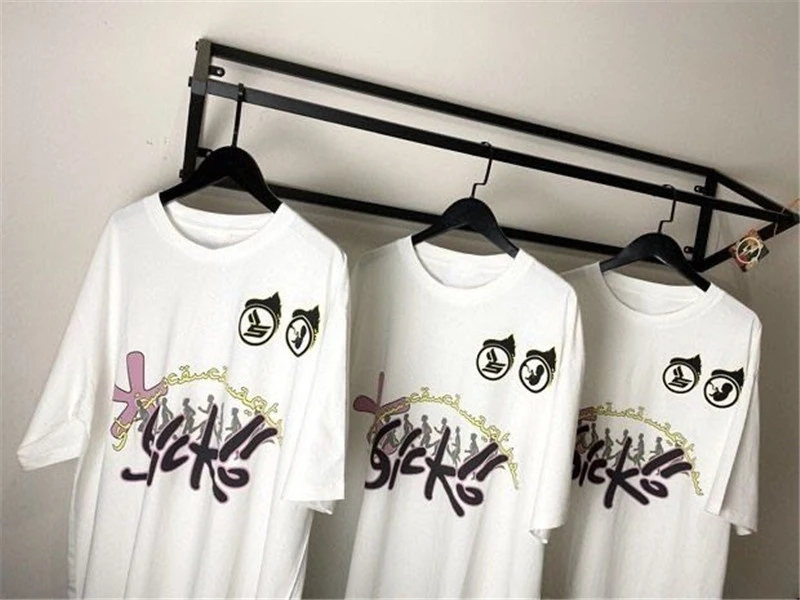 2024ss Sicko T Shirts Men Women 1:1 High Quality Summer Style Cotton Man T-shirt sicko.1993 Hip Hop Swag Top Tees