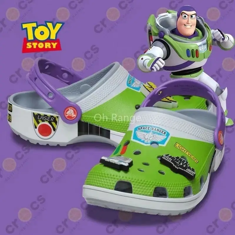 

Disney children's Buzz Lightyear Woody Toy Story boys and girls new anti-slip and anti-odor beach personalized toe sandals