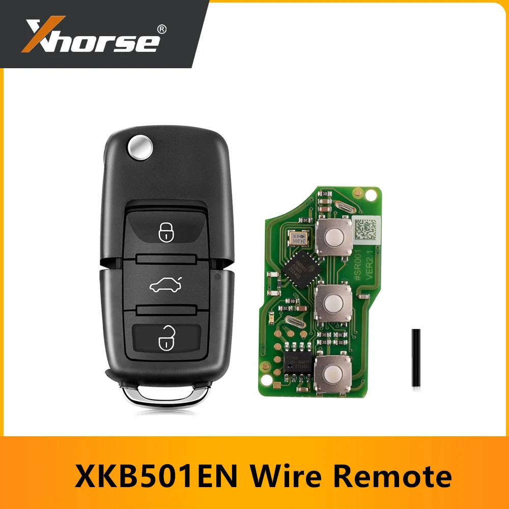 5 Pieces XHORSE VVDI2 For Volkswagen B5 Type Special Remote Key 3 Buttons