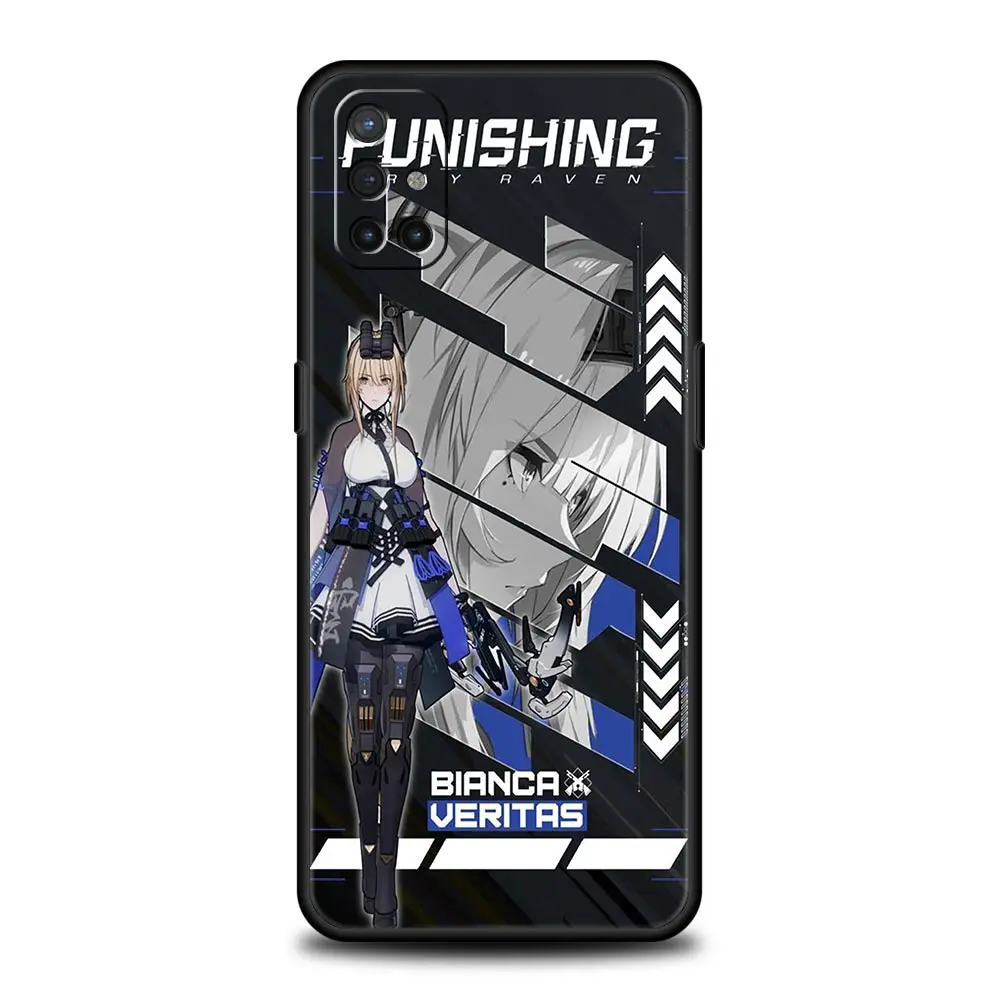 Case For OnePlus 11 10 9 Pro 9T 12R 10R 9R 9RT 10T 8T 8 7 6T 7T Nord 2T CE 2 5G N200 N10 N100 Cover Punishing Gray Raven Anime