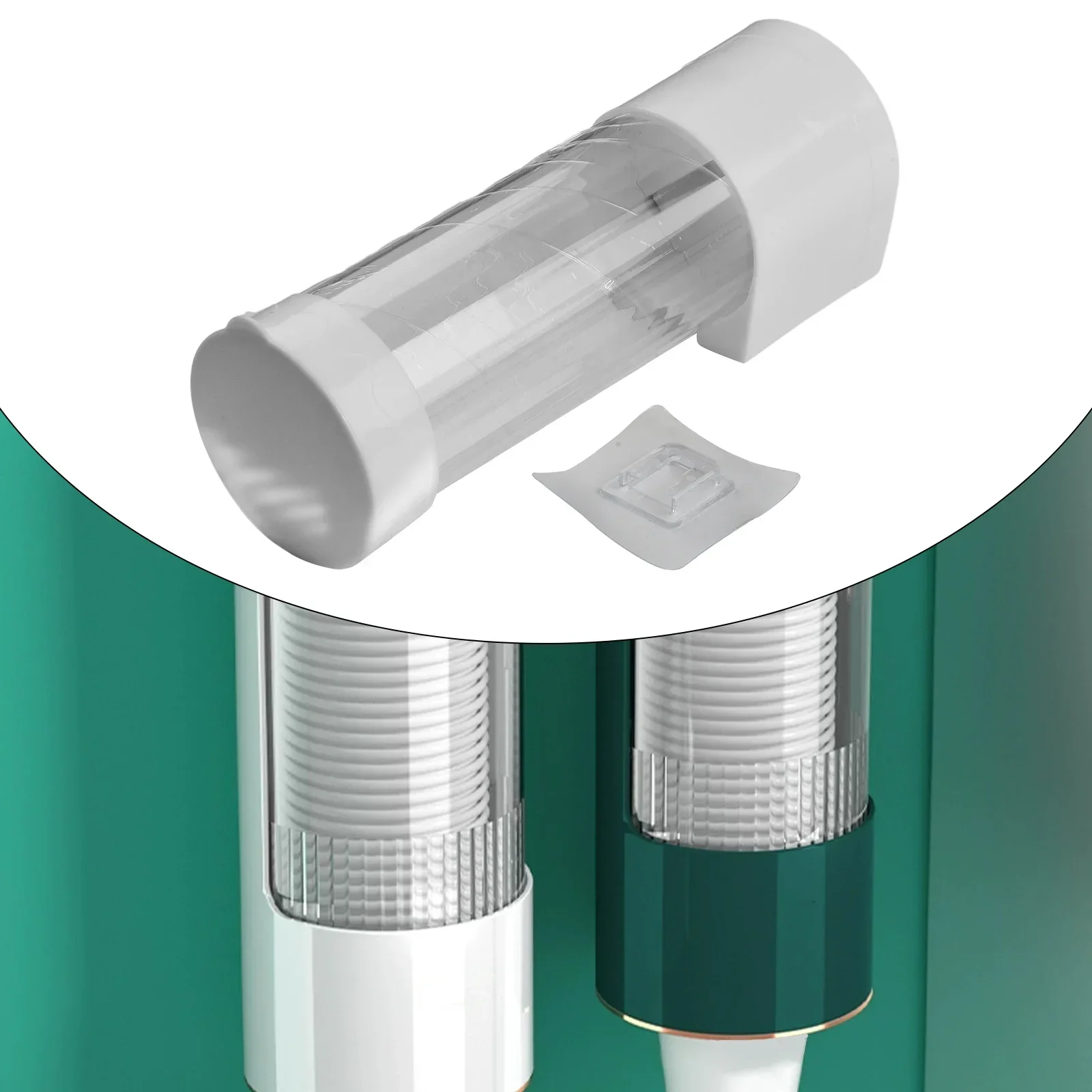 Storage Rack Cup Holder Remover Wall Mount For Disposable Cup Free Punch Kitchen Bathroom Container Cups Dispenser