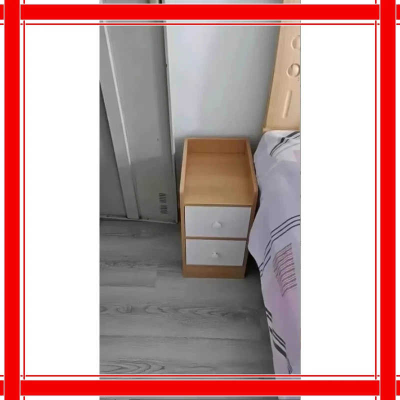 Тумбочки с двумя ящиками, полка для хранения, современные торцевые столики, деревянная прикроватная тумбочка в фермерском доме для мебели для гостиной и спальни