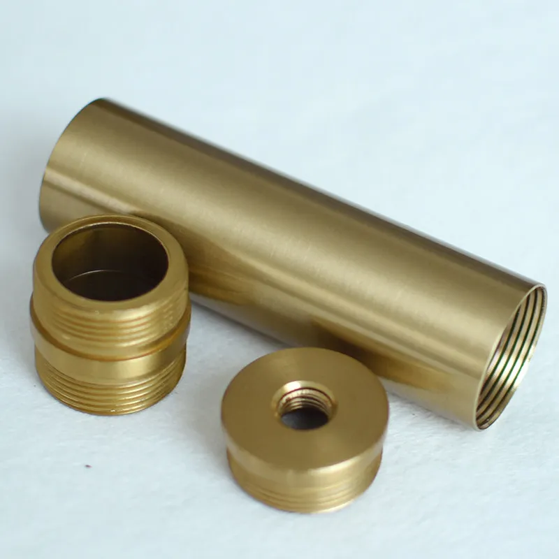 1PCS Dia32mm Metal Hose Straight Tube For Cable Protection With M30x1.5 Inner Thread Electroplated Brass Iron Tube Industrial