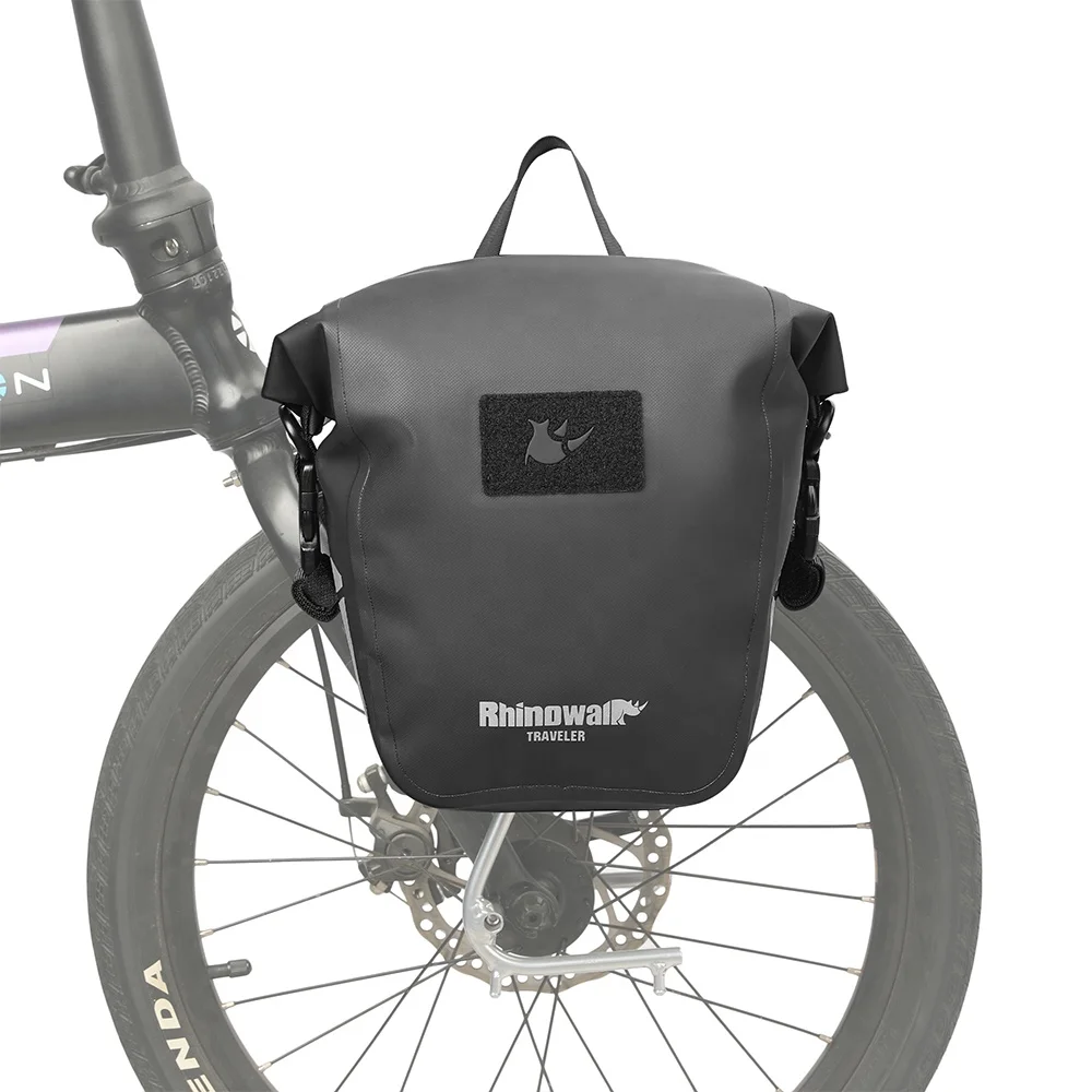 

6-литровая велосипедная водонепроницаемая сумка из ТПУ для задней багажника для велосипеда, седельная сумка для велосипеда для поездок на работу, езды на велосипеде, 1 шт.