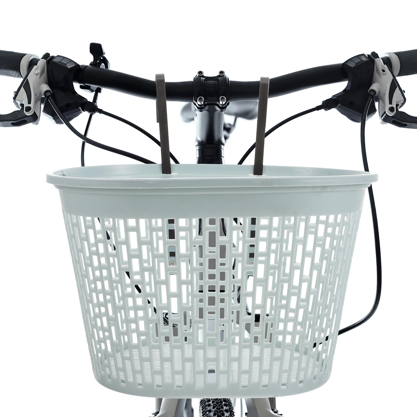 

Front Bicycle for Women Men Large Capacity Sturdy Plastic Storage Bag Vegetable Carrier Easy Install Handlebar Scooter