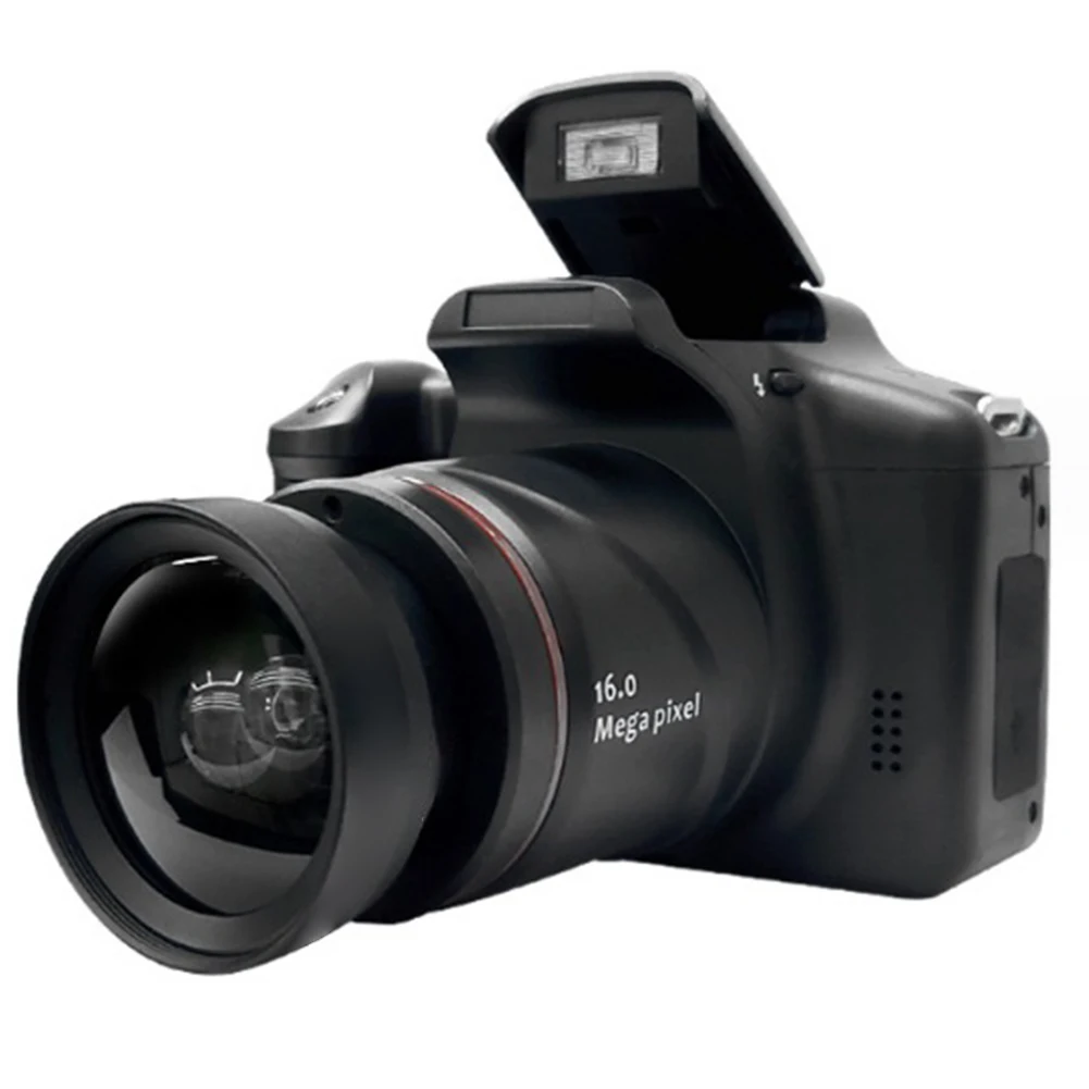 

16MP Digital Camera with 2.4 Inch LCD Screen Vlogging Camera 16X Digital Zoom Camcorder for Photography and Video