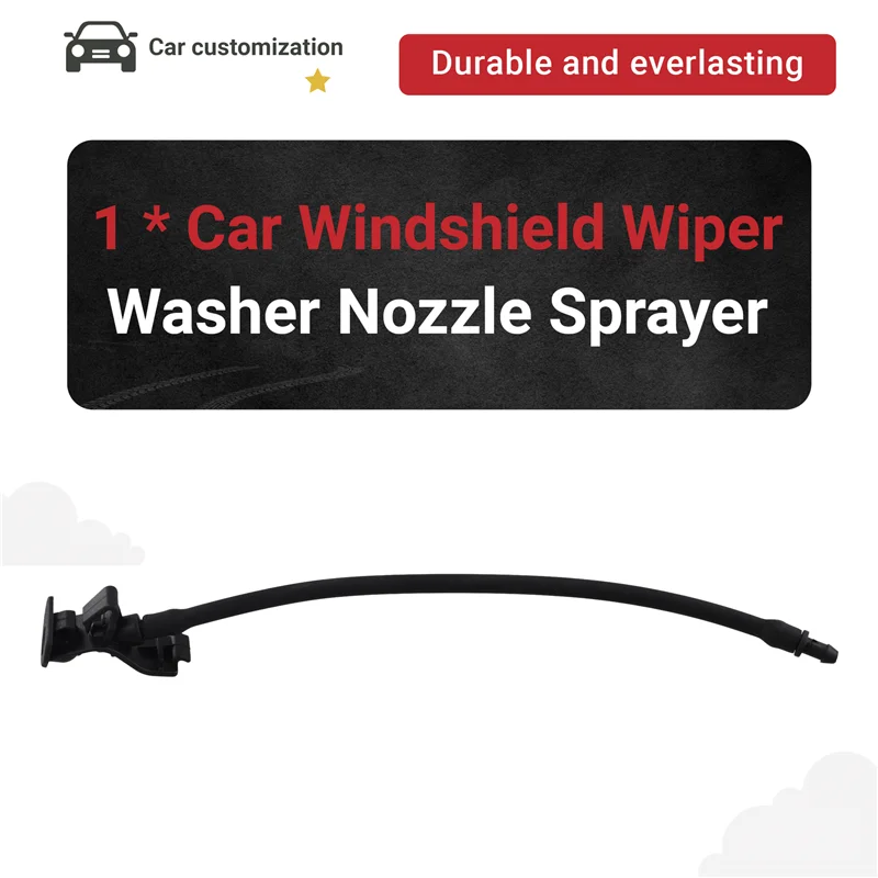 

ABQB-Car Windshield Wiper Washer Nozzle Sprayer BB5Z17603A For Ford Mustang 2010-2014 Ford Explorer MK5 2011-2018
