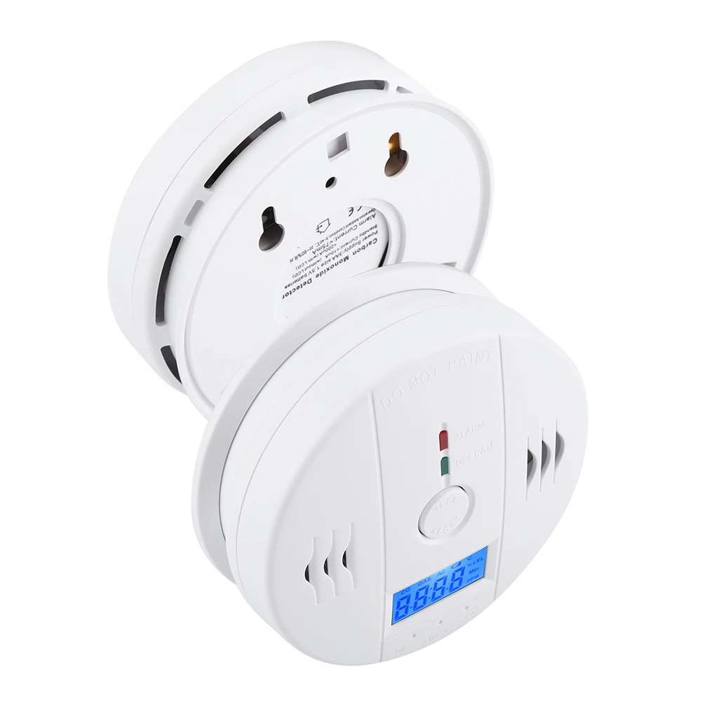 Household LCD Digital Carbon Monoxide Detector CO Alarm CO Sensor Monitor Carbon Monoxide Detector