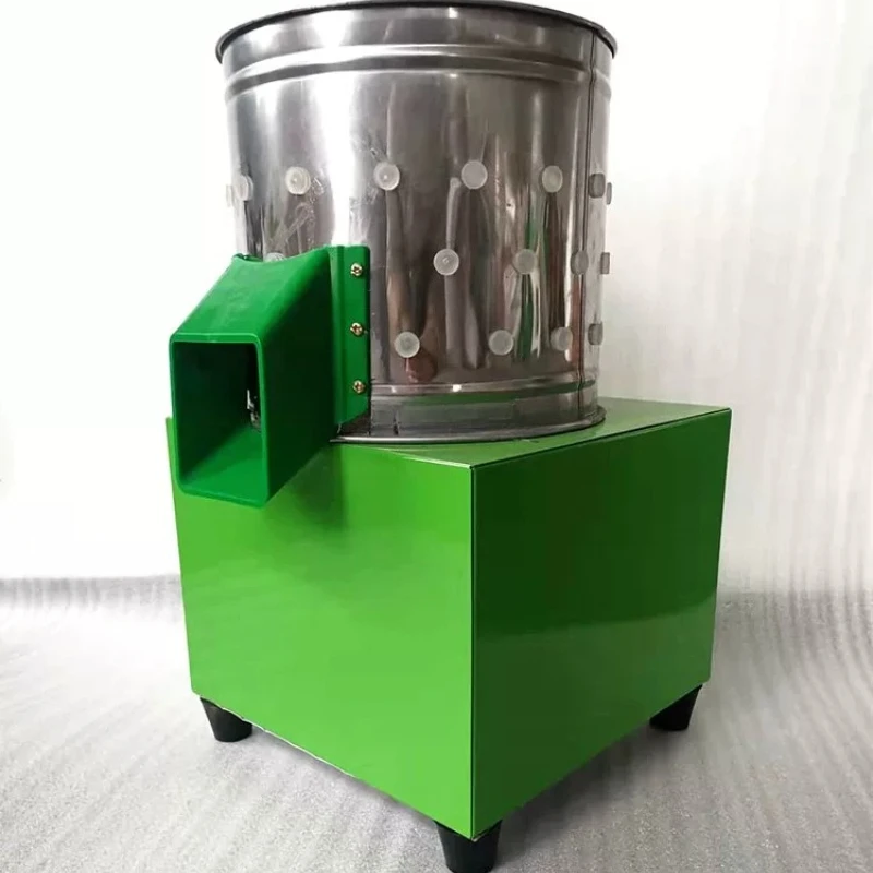 Model 25 Compact Household Plucker—Fully Automatic Feather Remover for Broiler Chicks, Quail, and Other Small Birds