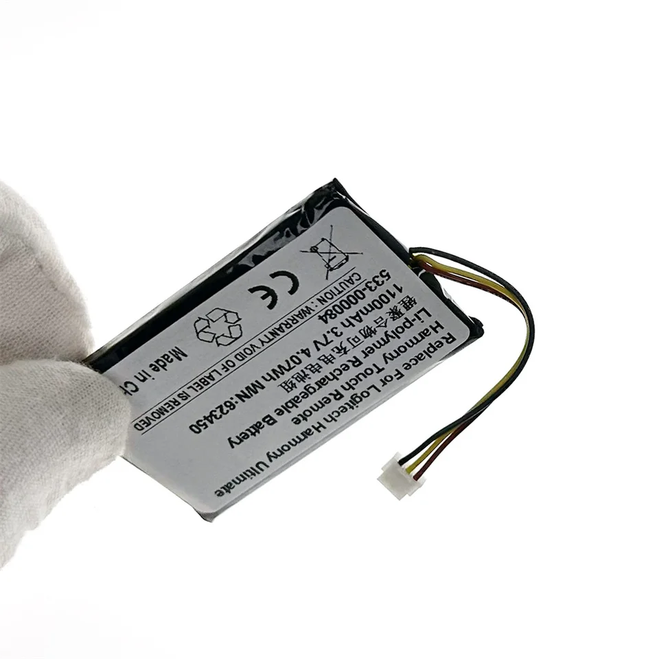 Batería de repuesto nueva 533-000083 1100mAh para LOGITECH 915-000198 Harmony Ultimate One 1209 + herramientas 2