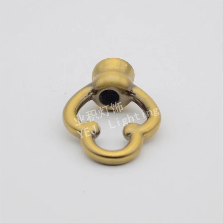 Plum shape gold bronze ringsM10 Load hook Closed hook Lighting accessories DIY