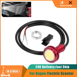 Front & Rear LED Light Bulb Lamp Parts for KUGOO G-Booster Electric Scooter Light Deck Lamp Spare Replacement Accessories