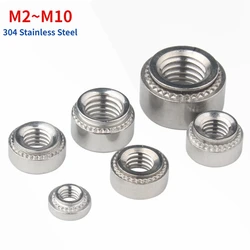 M2 M2.5 M3 M4 M5 M6 M8 M10 304 Stainless Steel CLS Self-Clinching Nut Press Insert Rivet Nut Nutsert Rivnut Slab 0.8-3.2mm