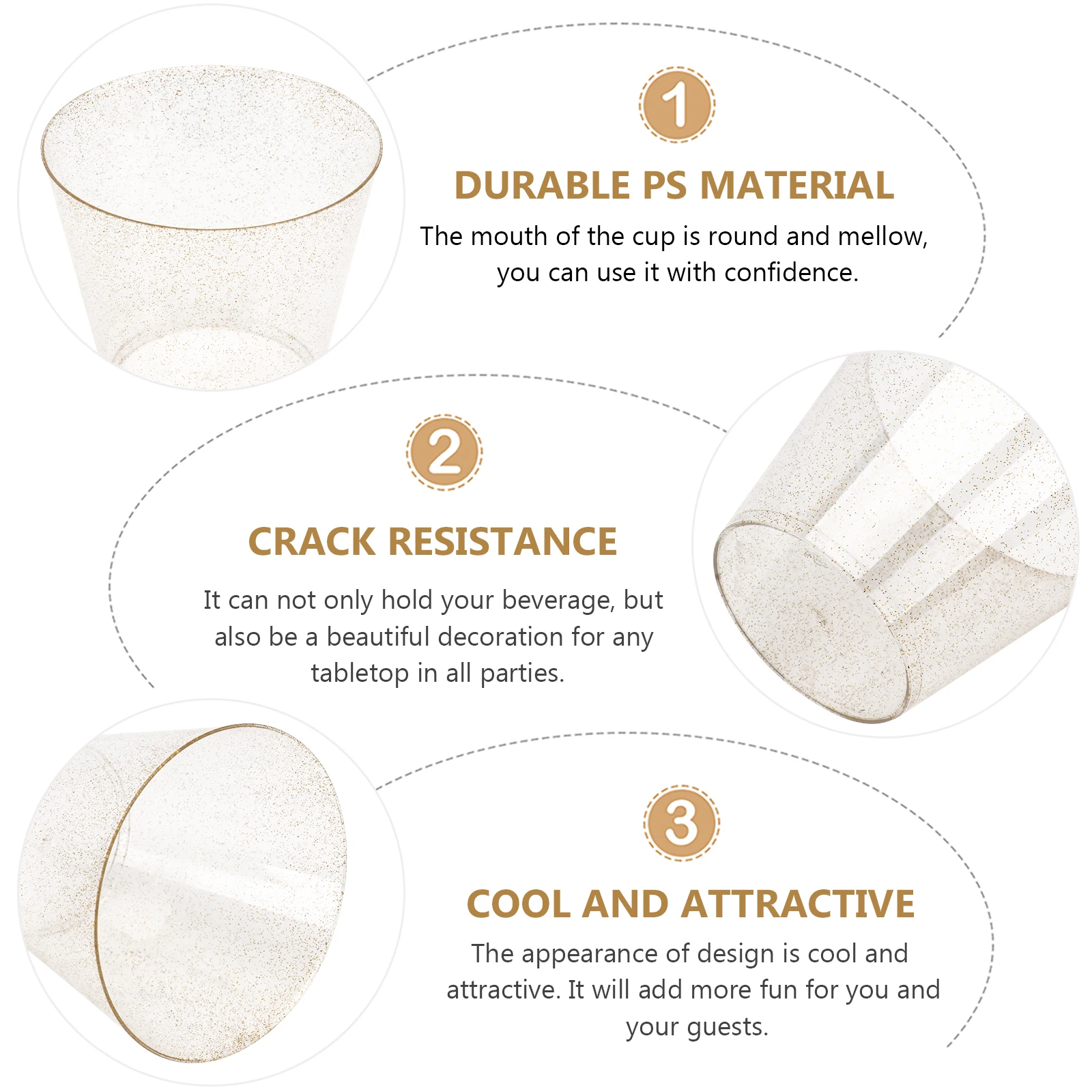 

25Pcs Disposable Plastic Wine Cup Unique Shape Design for Parties Bars Events Cool Attractive Beverage Container Easy Use Cup