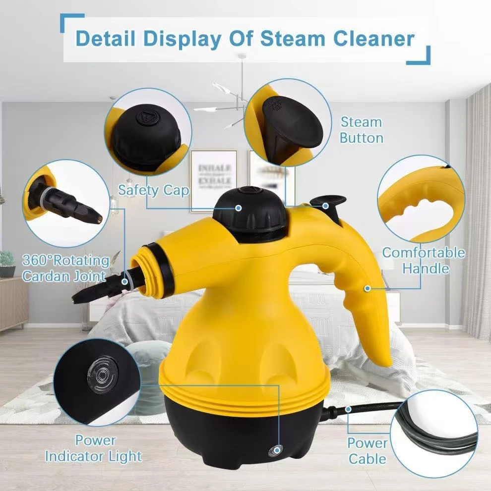 Home Use High Temperature High Pressure Steam Cleaner for Kitchen Carpet Deep Cleaning Machine