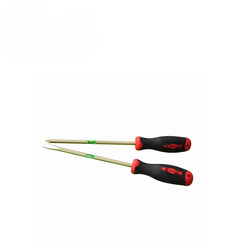 Non-Sparking Beryllium Copper Screwdriver Set Safety Hand Tools For Hazardous Explosion Proof Industrial Working Sites