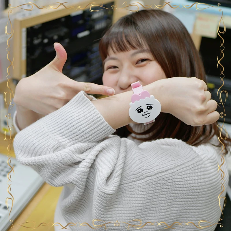 

Rabbit Modeling Watch Keepsake Kawaii Children's Day Gifts Action Figure Model Toys