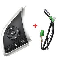 Botón de volante multifunción para Mitsubishi ASX 2013-19 L200 2015 para Mirage 2012-15 para Space Star 13-15 botones de interruptor
