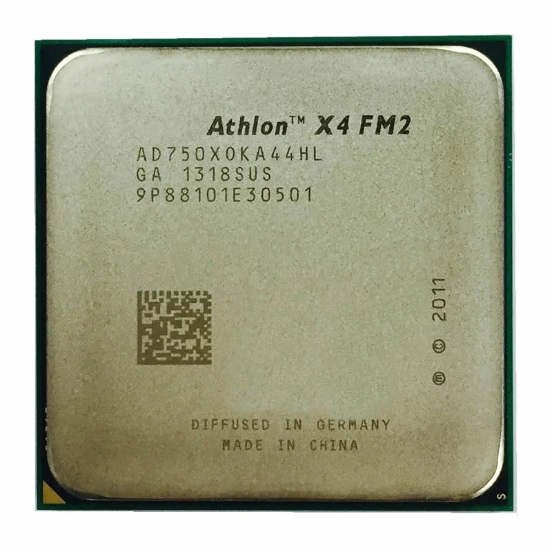 Athlon II X4 750X 750 3.7G 65W AD750XOKA44HL Quad-Core CPU Socket FM2