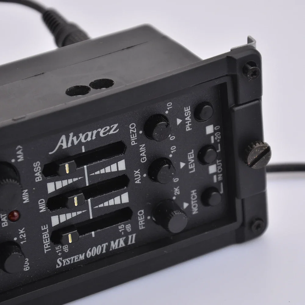نظام ألفاريز الأصلي 600T MKII EQ لاقط الجيتار الصوتي Preamp لاقط عريض #3