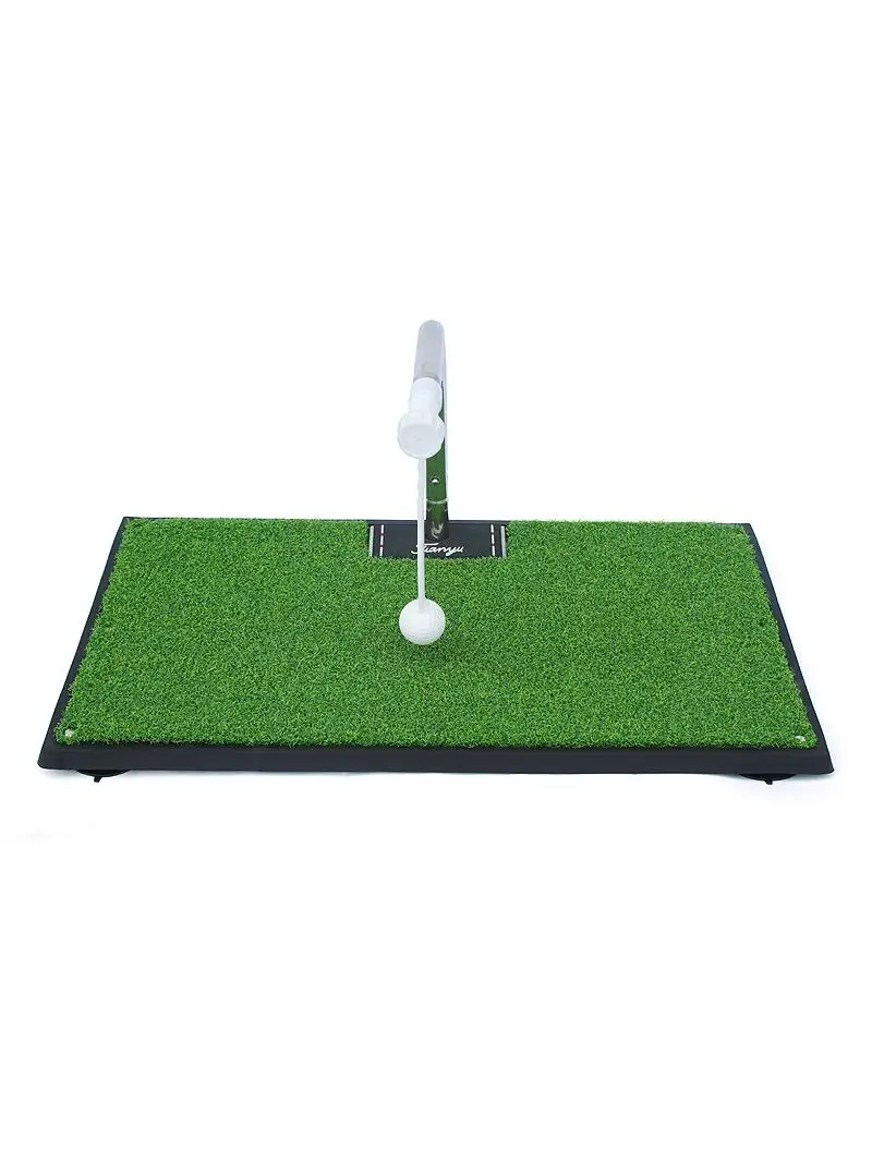 Upgraded Indoor Golf Swing Practice Trainer 360 ° Rotary Strike with Suction Cup Strike Pad