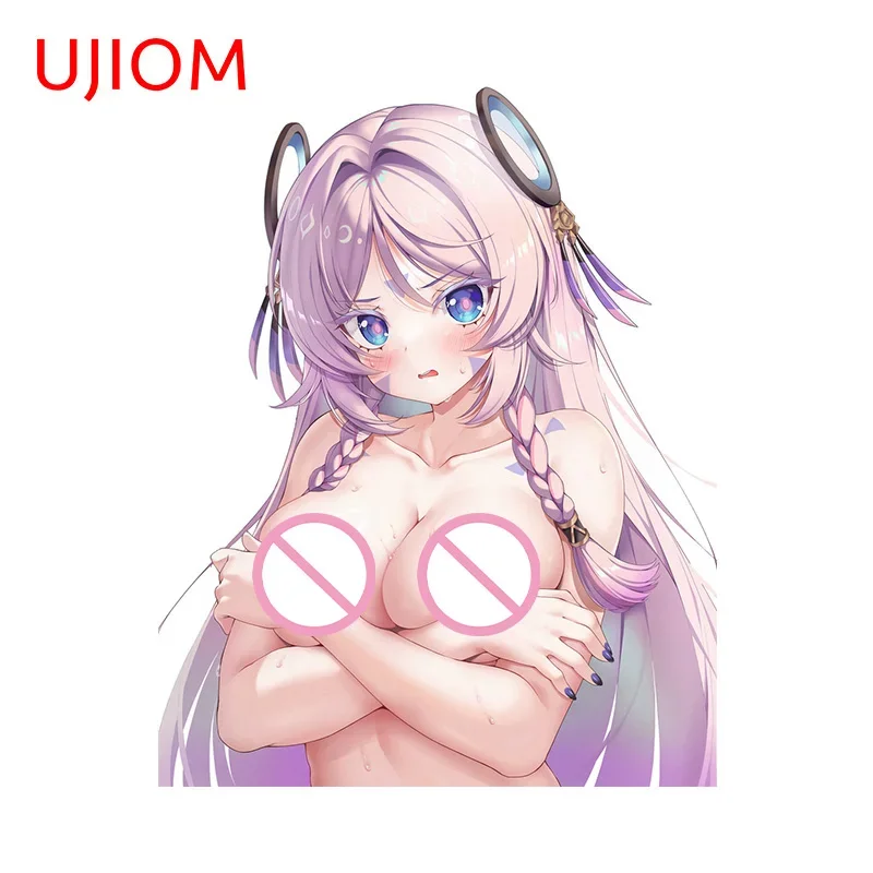 UJIOM Hentai Citlali Genshin Wall Sticker Shy Girl Design Laptop Bumper Decals Fashionable Anime Room Wallpapers Decoration