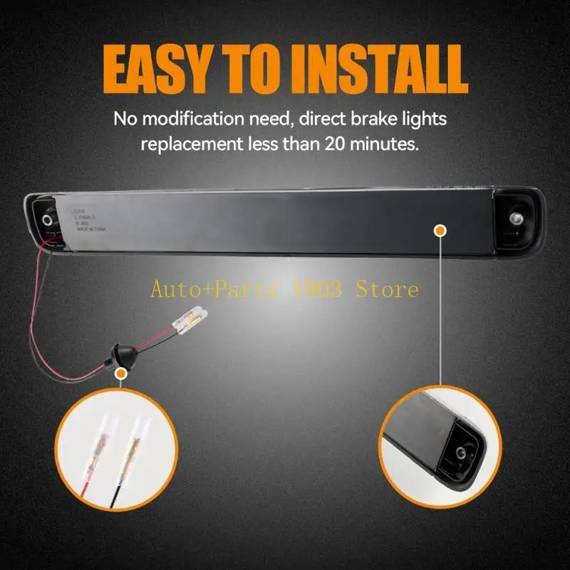 

E21C Quick Response Waterproof Energy Efficient High Level Rear Brake Light Ensuring Safety in All Weather Conditions 12V-24V