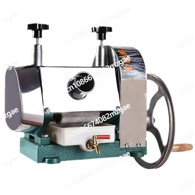 

Small hand cane juicer Commercial desktop stainless steel manual sugarcane machine