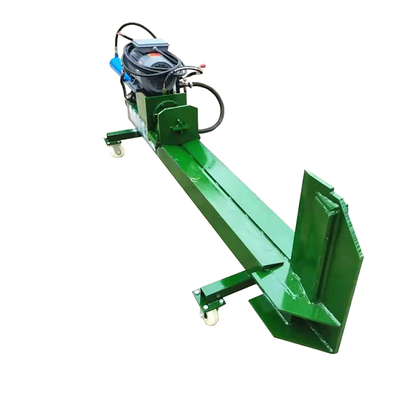 Electric Hydraulic Horizontal Type Wood Splitter Machine Diesel Wood Log Cutter 1-Year Warranty Including Motor Pump Bearing