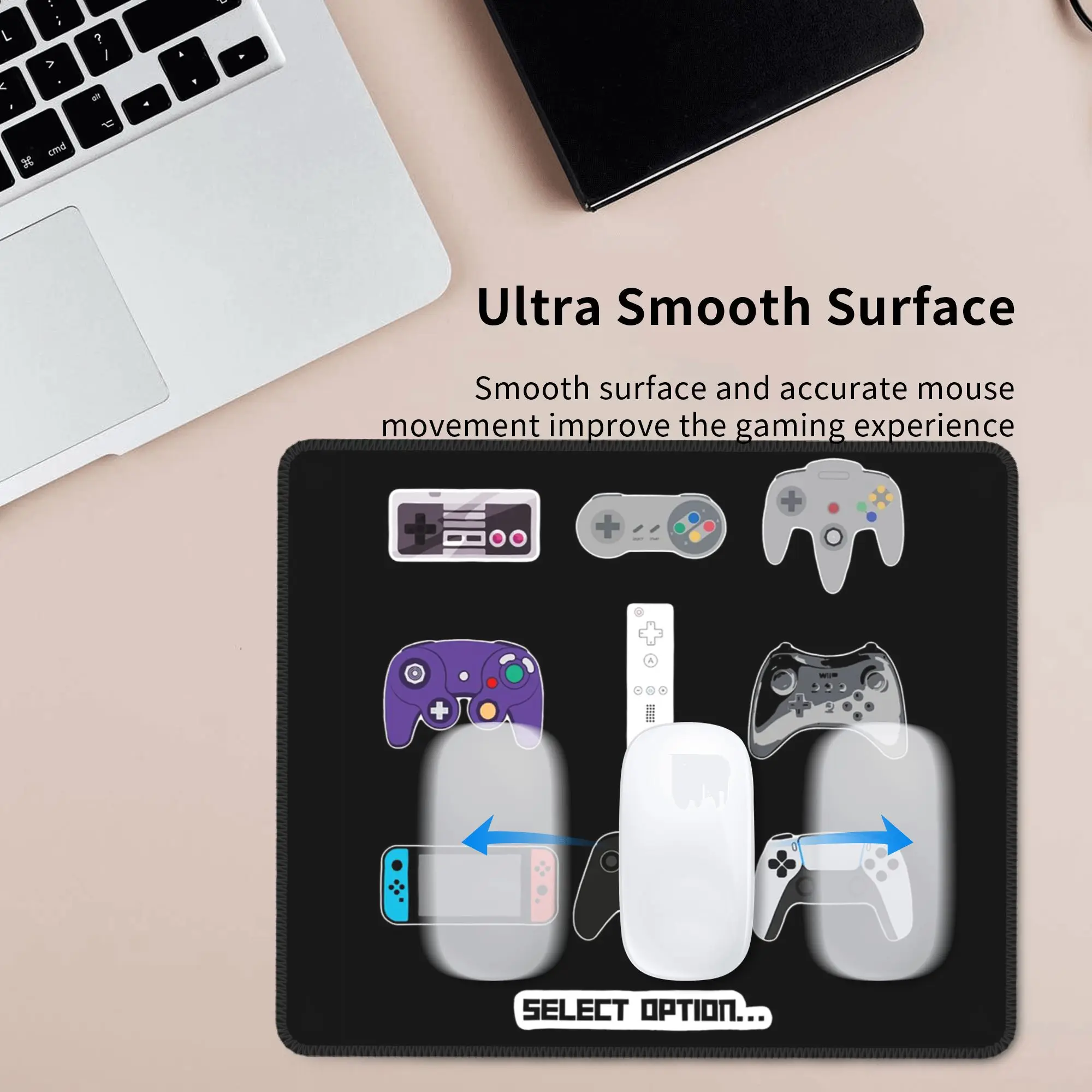 Gaming Controllers Mouse Pad Computer Keyboard Mouse Mat Gaming PC Laptop Desk Mat Office Accessories Table Mats